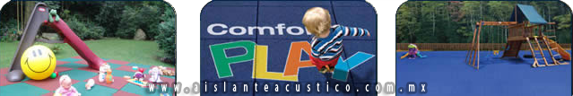 pisos areas infantiles AISLANTE ACUSTICO